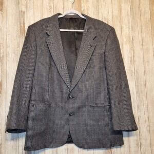 HART SCHAFFNER MARX Virgin WOOL Vintage Mens Sport Coat Blazer‎ Jacket 44R